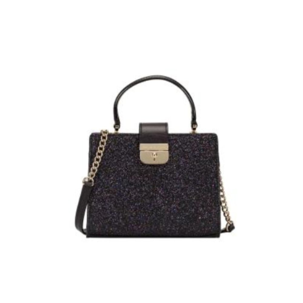 Kate Spade New York-Sunset Lane Mini Kirin Glitter Shoulder Handbag